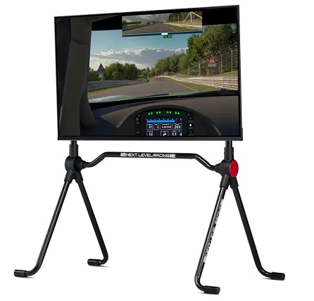 מעמד למסך מגודל 22-55 אינצ' לסימולטור נהיגה או טיסה Next Level Racing NLR-A020 Lite Free Standing Monitor Stand For Cockpit